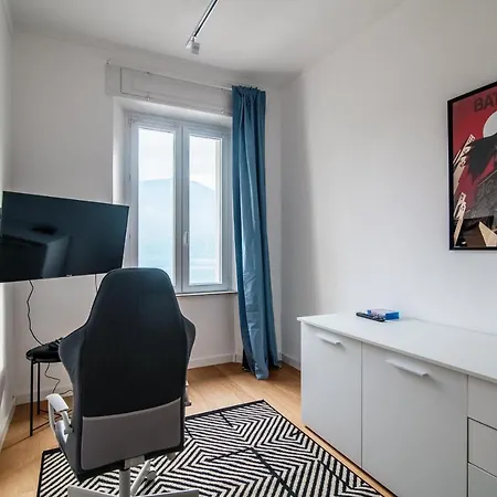 Maraini Lake View - Sauna & Jacuzzi * Lugano